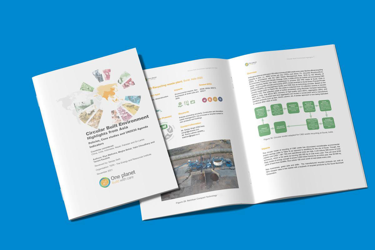 CDE Asia Limited’s Surat Plant cited in TERI’s report on Circular Built Environments