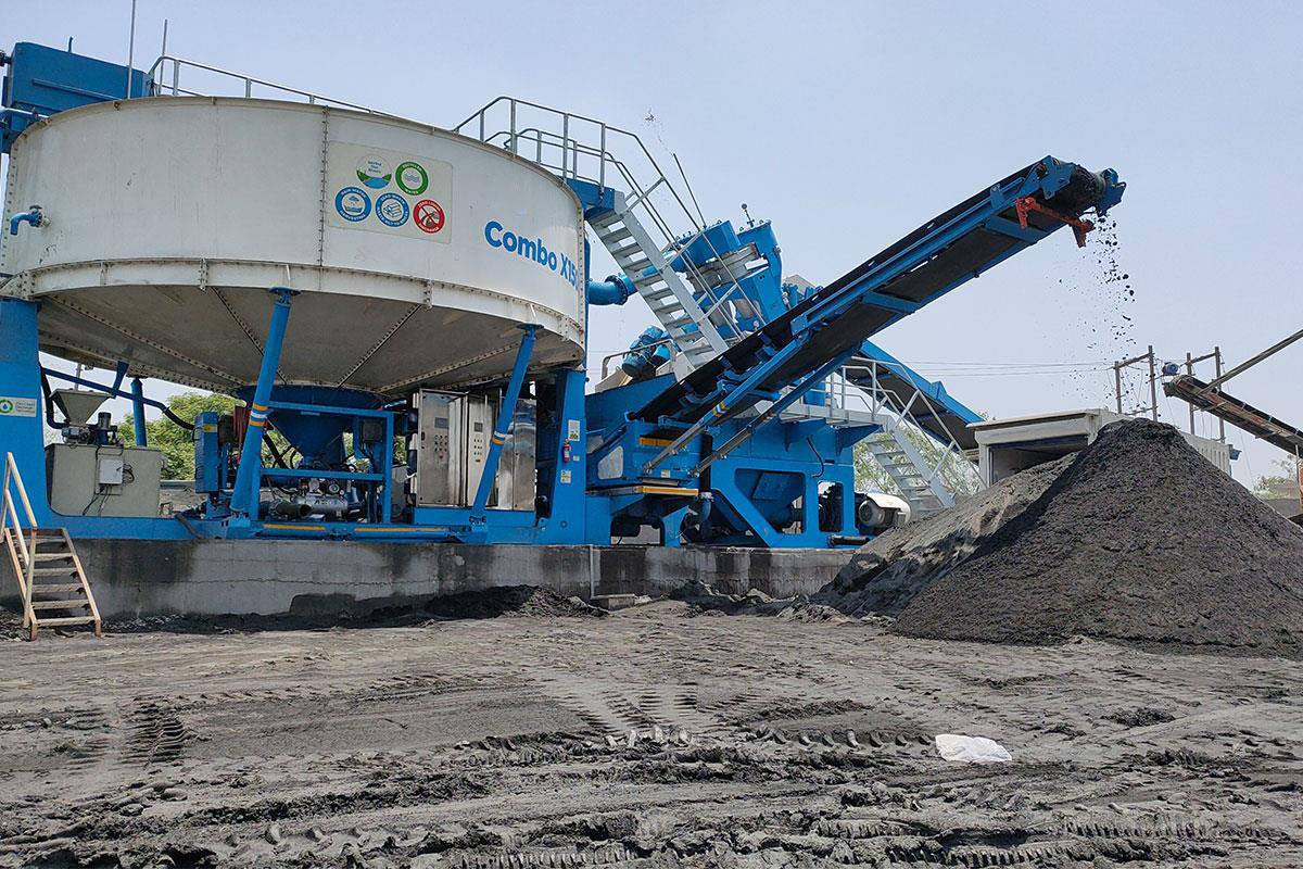 CDE Asia Limited restores Patel Aggregates’ faith in consistent M-Sand with the installation of Combo X150 at Chikhli, Gujarat