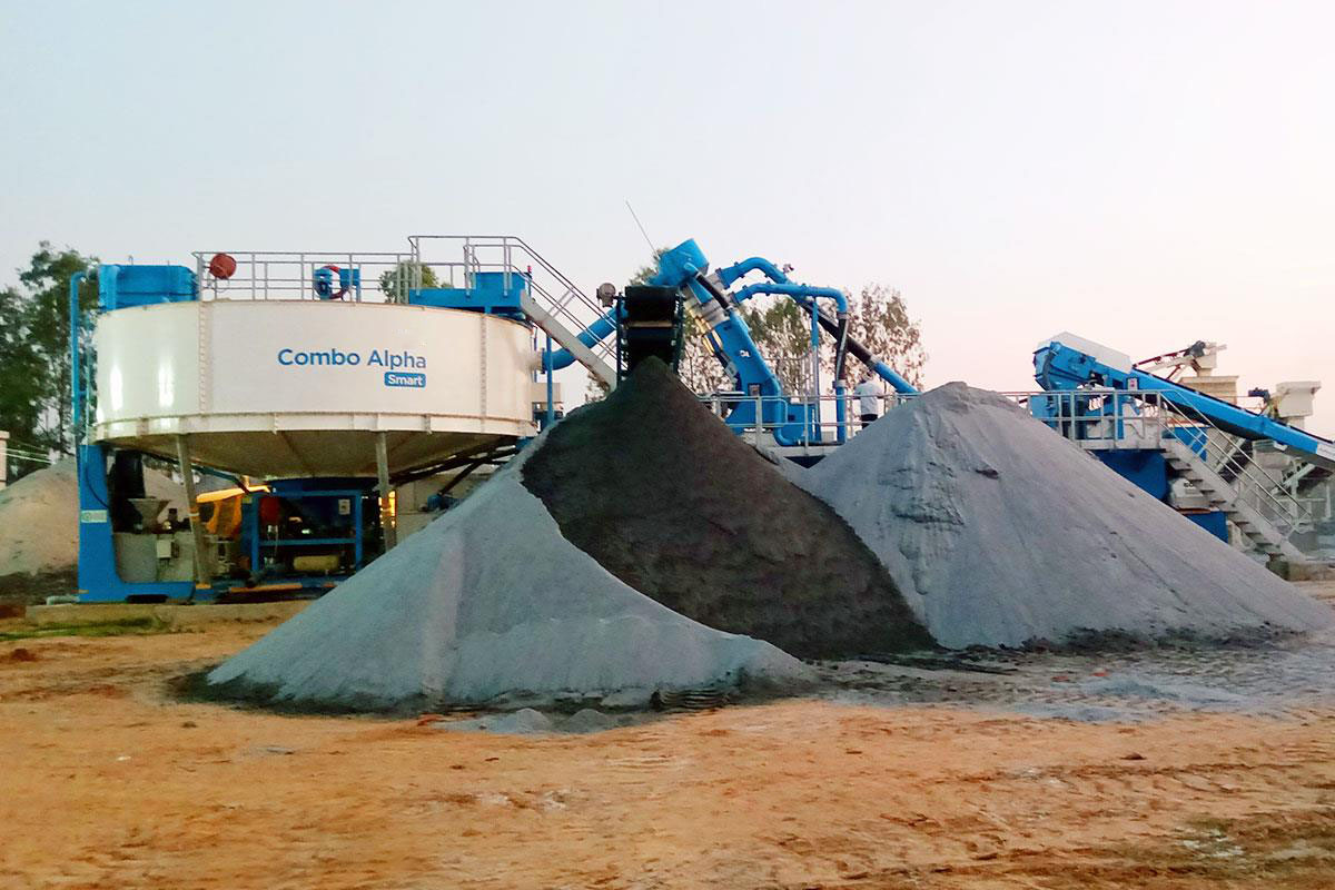 Shri Mahalakshmi Rhyno Boosts M-Sand Production with our Combo Alpha Smart