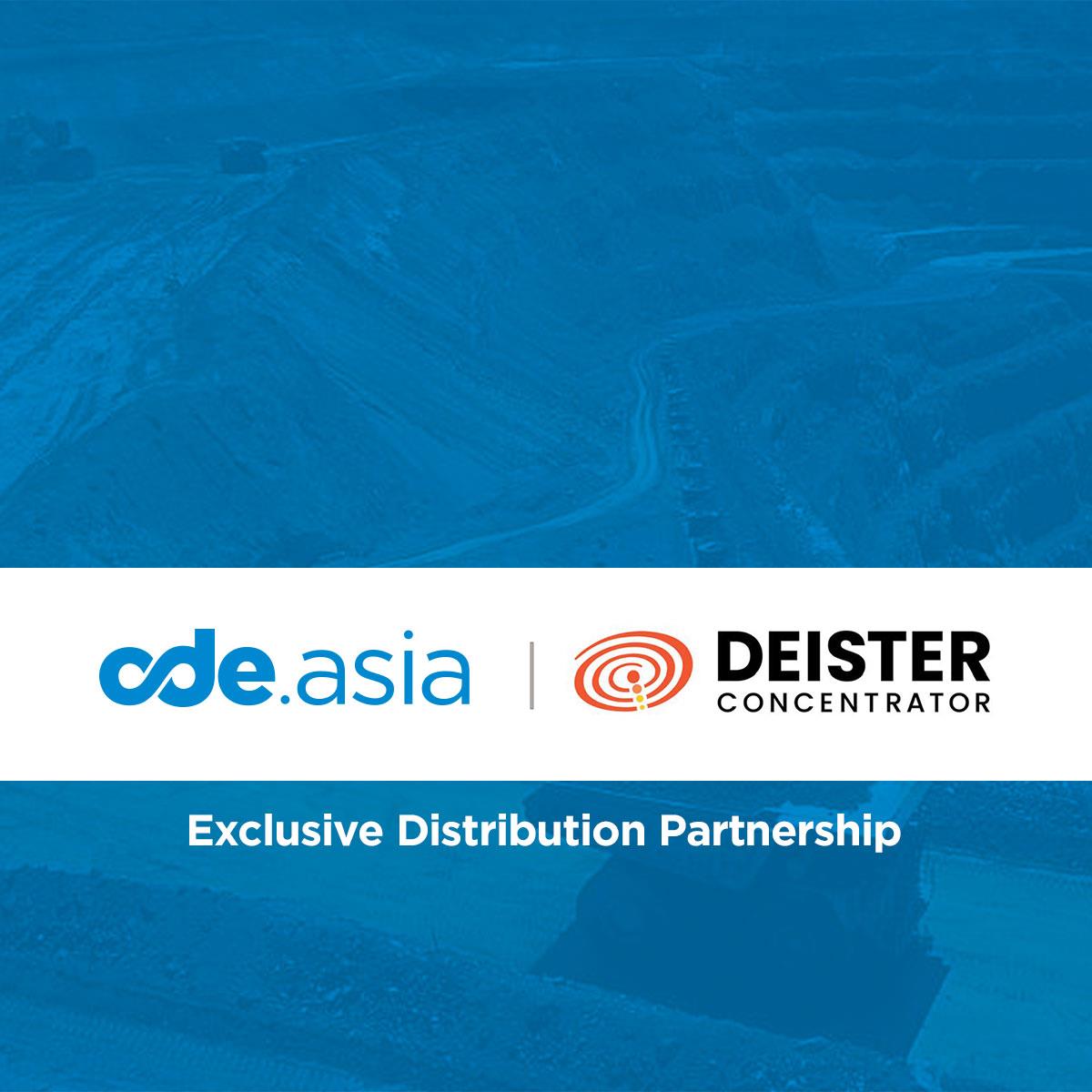 CDE Asia Limited and Deister Concentrator Join Forces to Revolutionize Mineral Processing Equipment Market in India