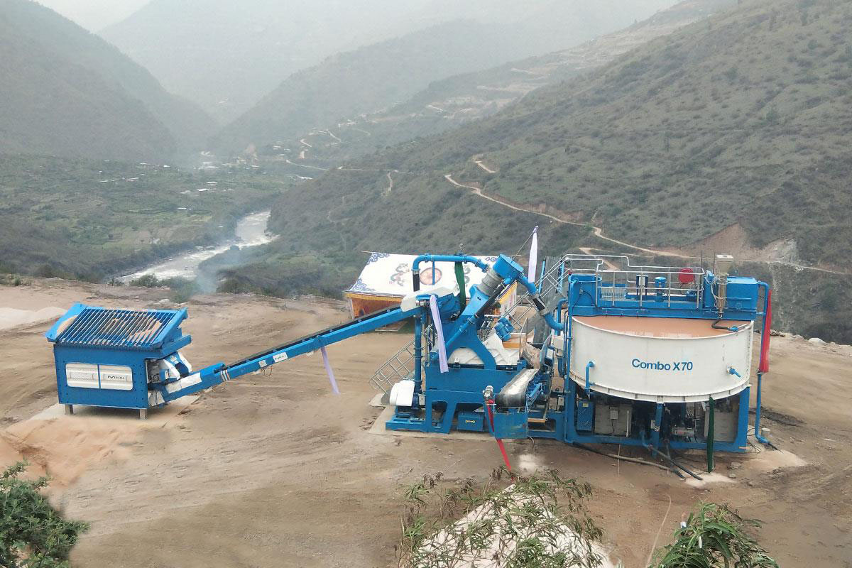 Manufactured Sand Plant launched in Bhutan