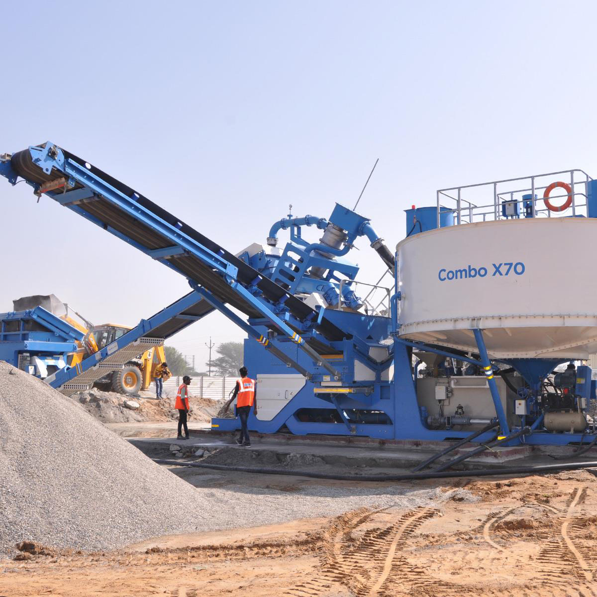 Greenfield customer turns aggregate manufacturer, thanks to Combo X70